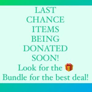 Last Chance Listings before a closet clearout!